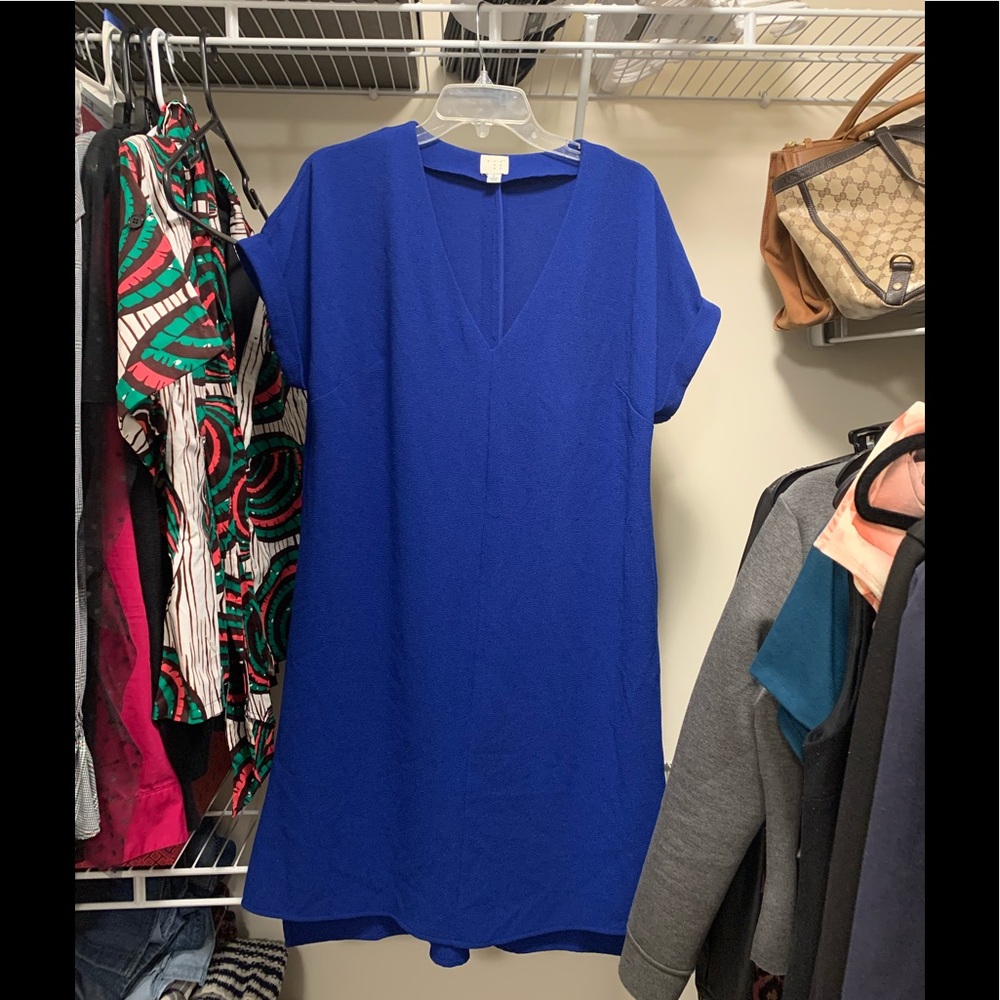 Blue dress